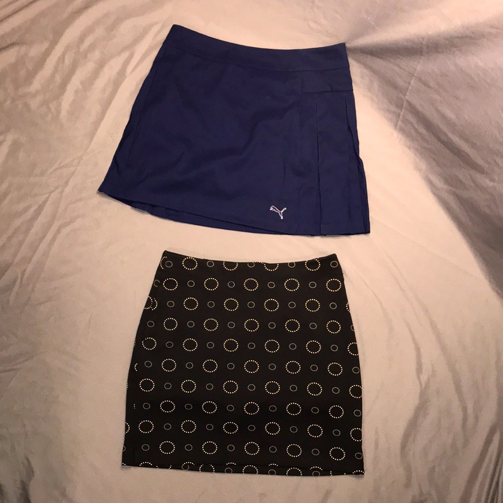 2 Golf Skorts, Size 2/XS, Puma/GU